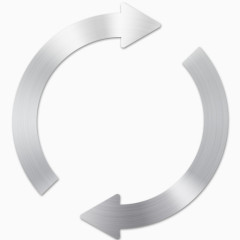 重新加载金属拉丝的图标