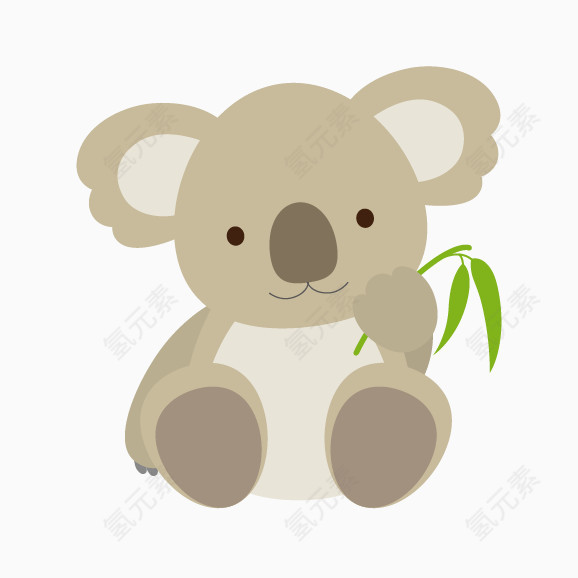 卡通考拉动物素材