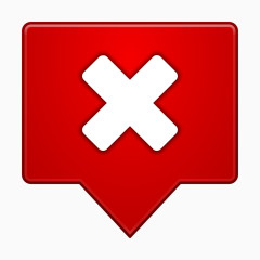 状态对话框错误图标