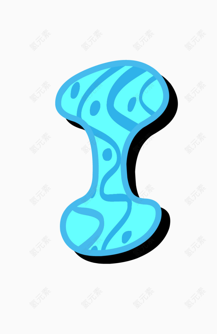 趣味创意字母I