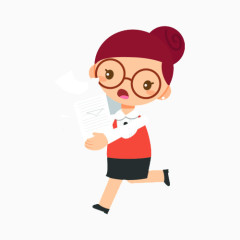 卡通教师人物
