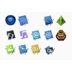 各式笔记本图案