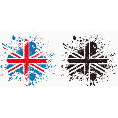 矢量英国国旗图案