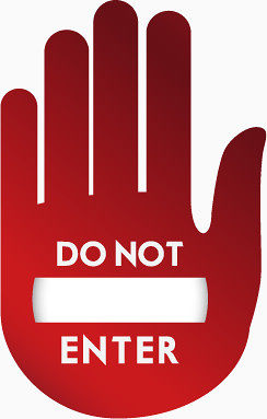 矢量禁止进入素材