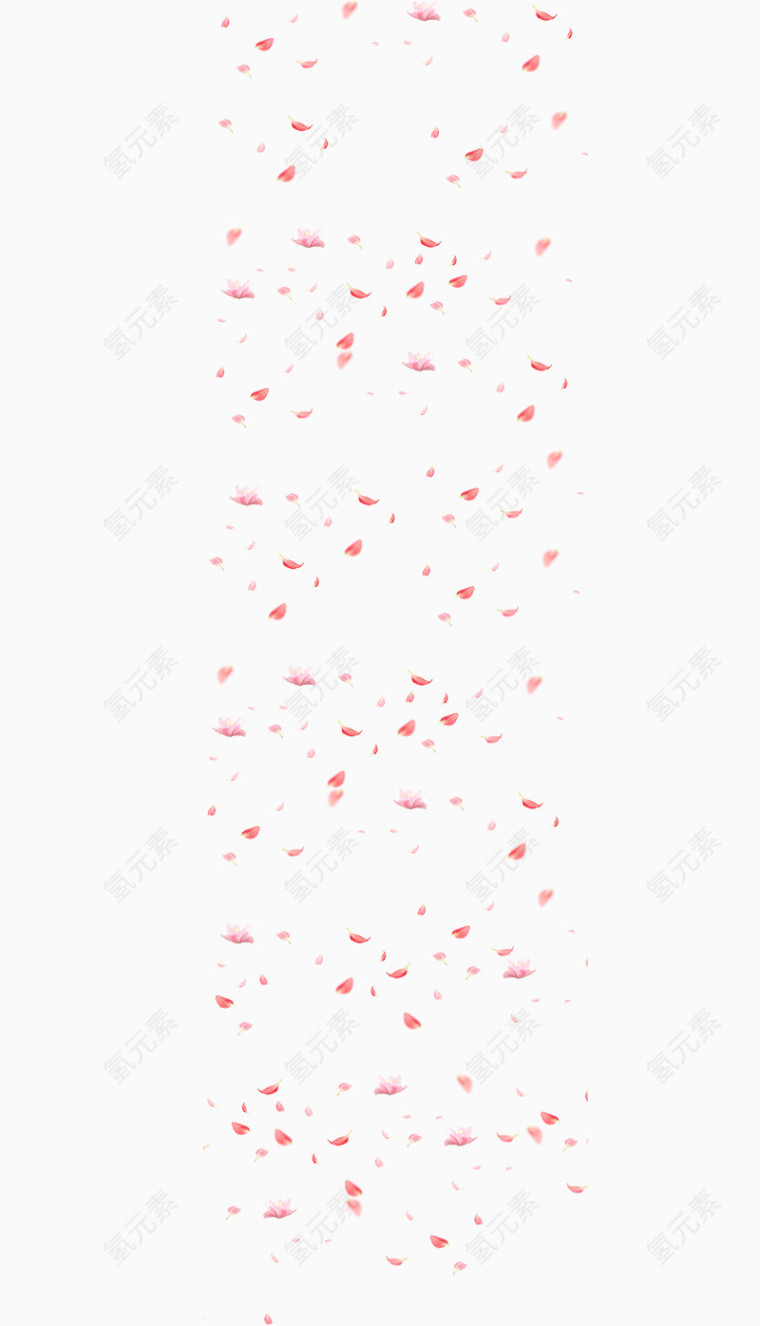 漂浮的花瓣