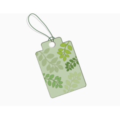 小清新叶子挂牌