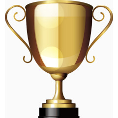 矢量手绘奖杯