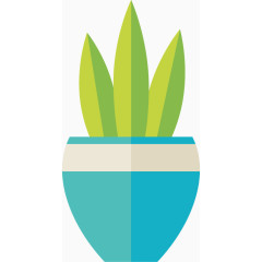 矢量PPT创意设计虎皮兰小图标