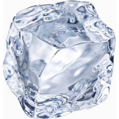 晶莹剔透冰块素材