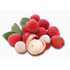 生鲜水果新鲜荔枝png元素