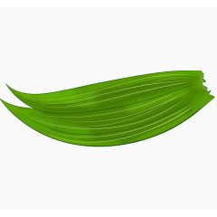 端午节粽叶水彩手绘图标元素