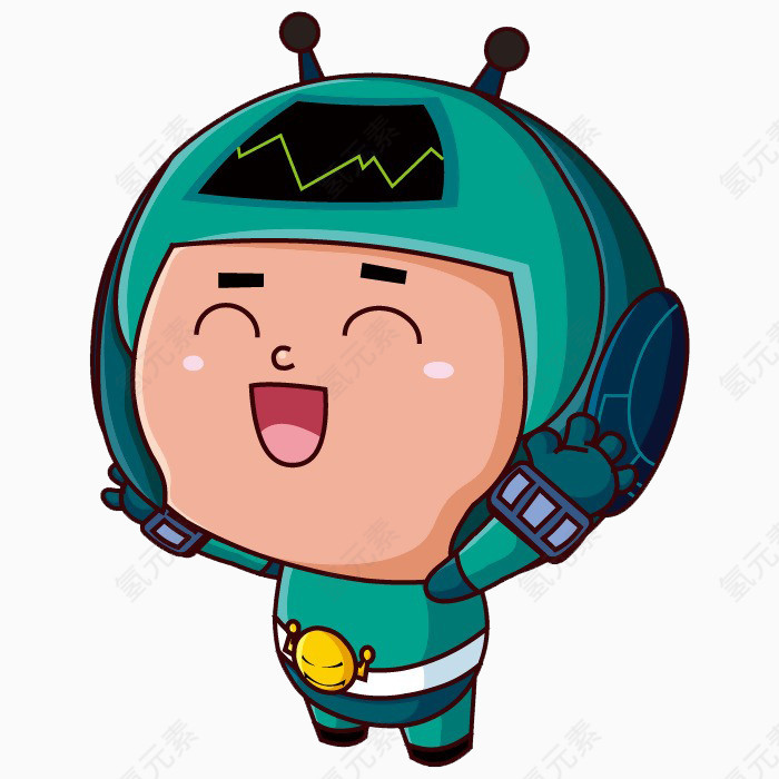 卡通动漫机器人