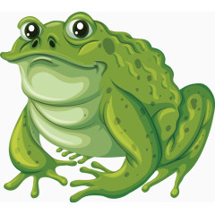 绿色癞蛤蟆