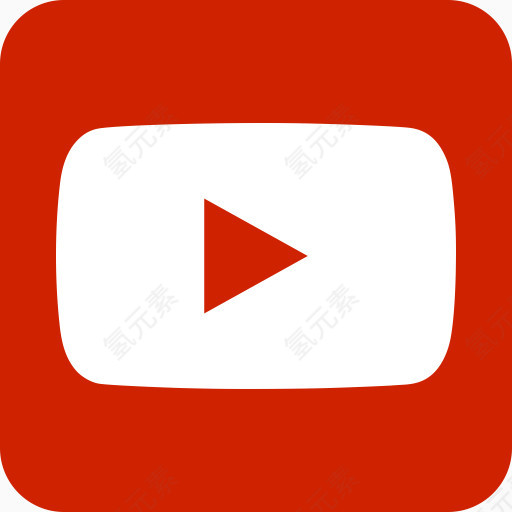 电影视频你管YouTube社会扁平的圆形矩形