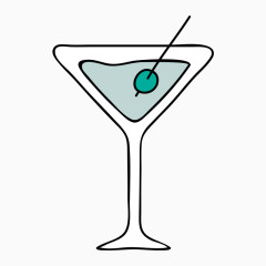 手绘卡通饮品饮料