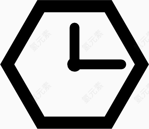六角时钟Clock-Time-icons