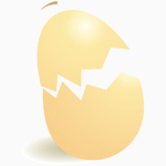 鸡蛋快乐的小鸡