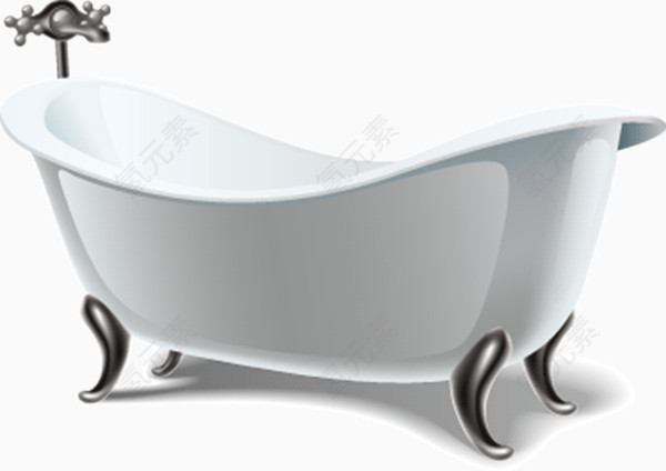 漂亮的浴缸素材