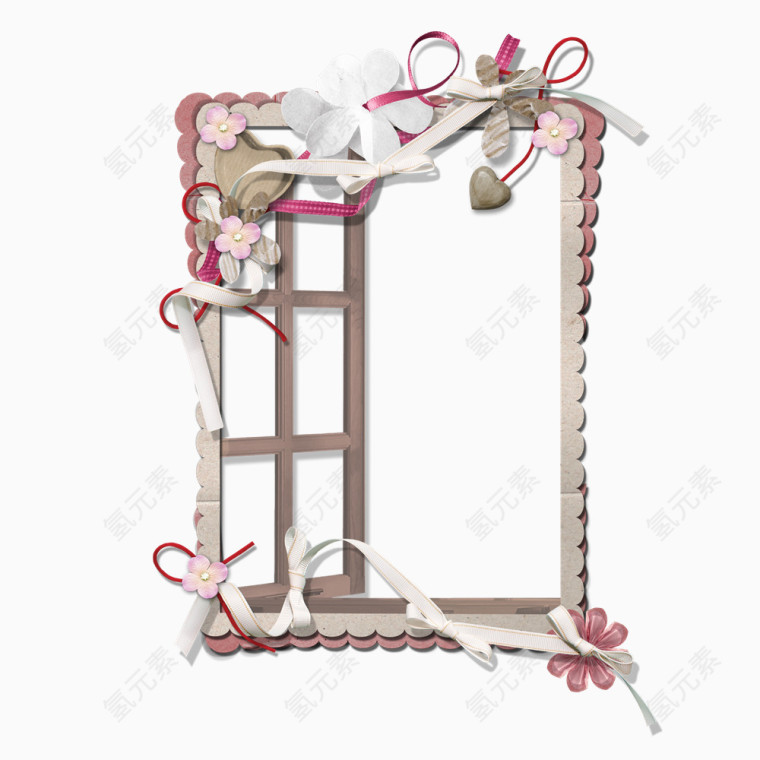 清新边框花纹