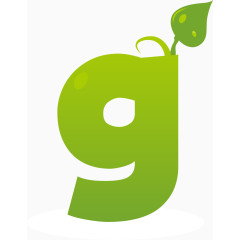 春季艺术字母G