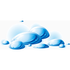 水滴泡泡