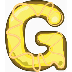 饼干字母G