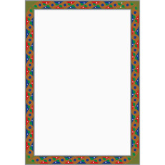 民族风矩形边框