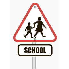 学校通道标识牌