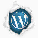 wordpress页次?降到?Icons社会Peel第二版