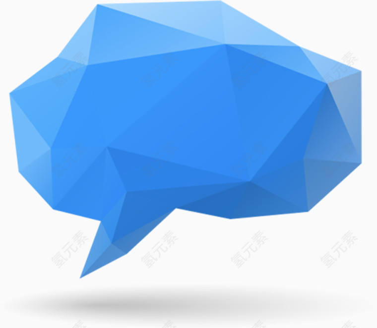 几何图形气泡形状