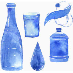 水元素矢量设计元素