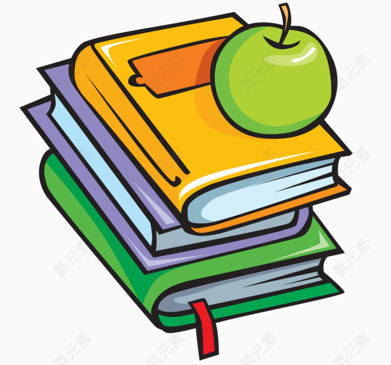 儿童书本苹果