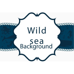 深蓝色海洋背景