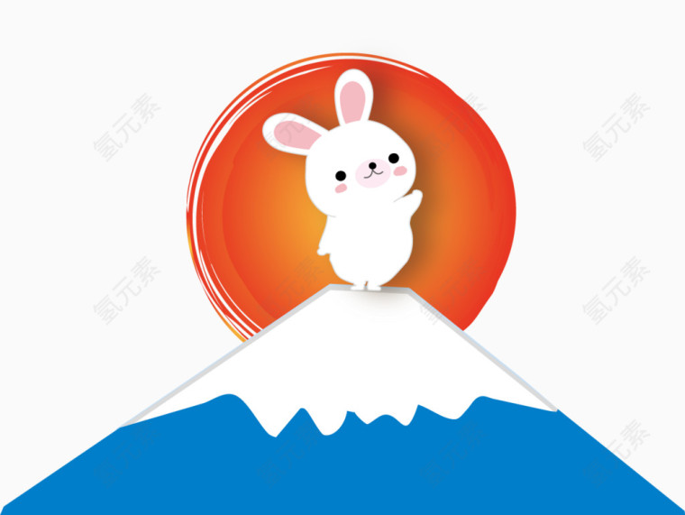 小清新可爱兔子