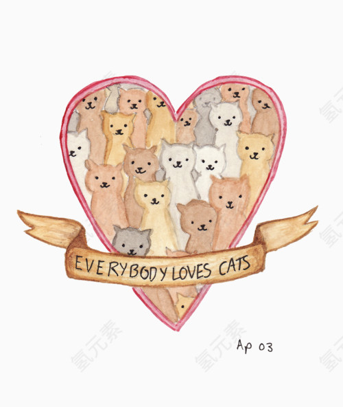 每个人都爱猫