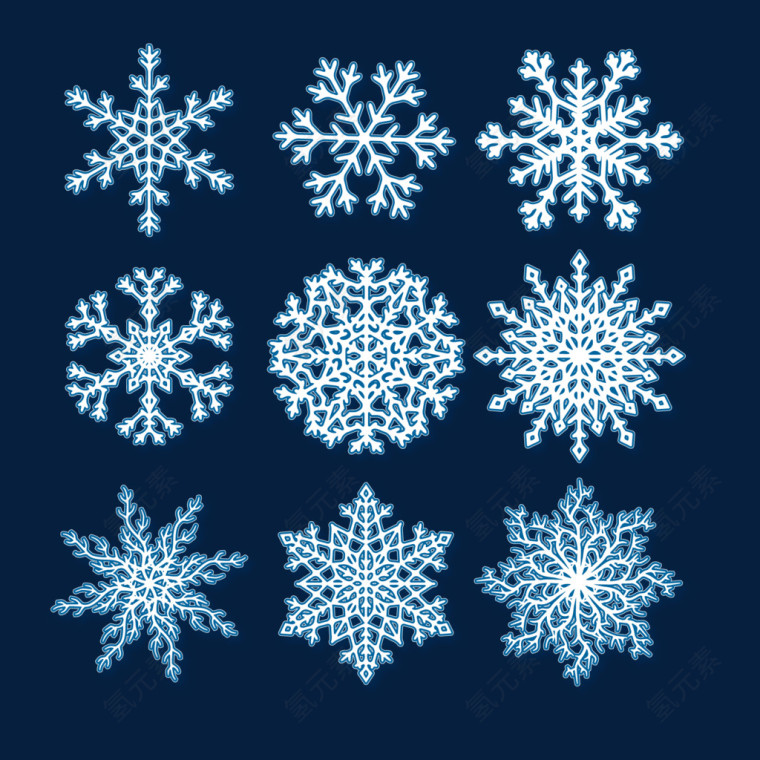 浪漫雪花