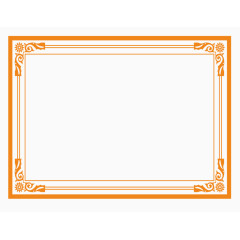欧式古典中国风花纹边框