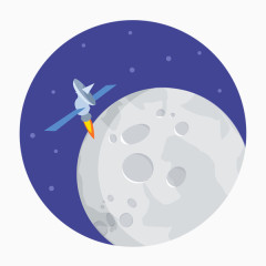 月球星空卫星