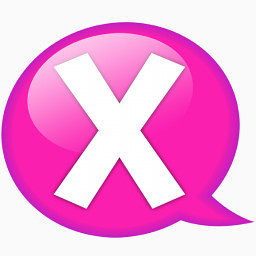 演讲气球粉红色的speech-balloon-icons