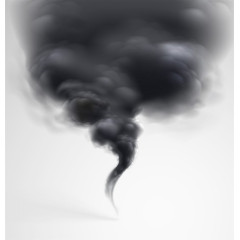 龙卷风烟雾矢量素材