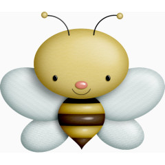 卡通手绘小蜜蜂