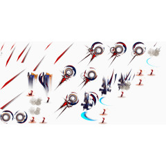 中国风素描手绘游戏图标