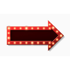 指示灯箭头卡通手绘