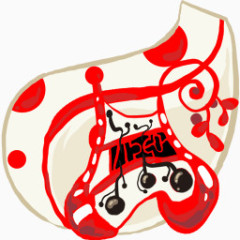 白视频文件夹图标