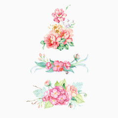 手绘花素材