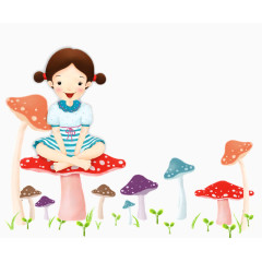 蘑菇女孩