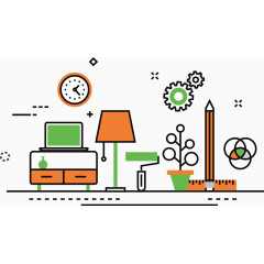 矢量扁平化设计素材