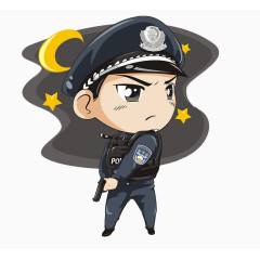 拿枪的警察叔叔