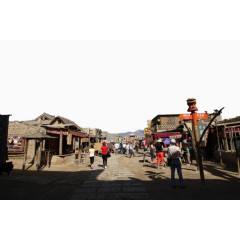 宁夏银川西部影城风景