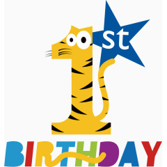 狮子一岁生日蛋糕